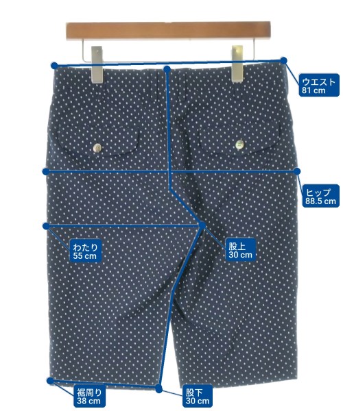COMME des GARCONS HOMME（コムデギャルソンオム）ショートパンツ 紺