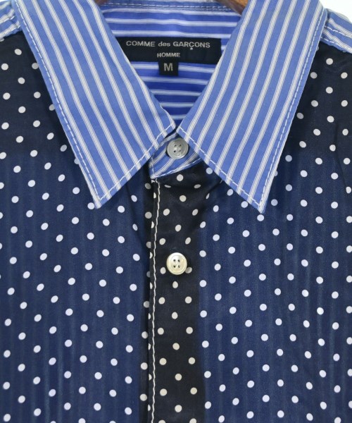 COMME des GARCONS HOMME（コムデギャルソンオム）カジュアルシャツ 紺 サイズ:M メンズ/2200702447570