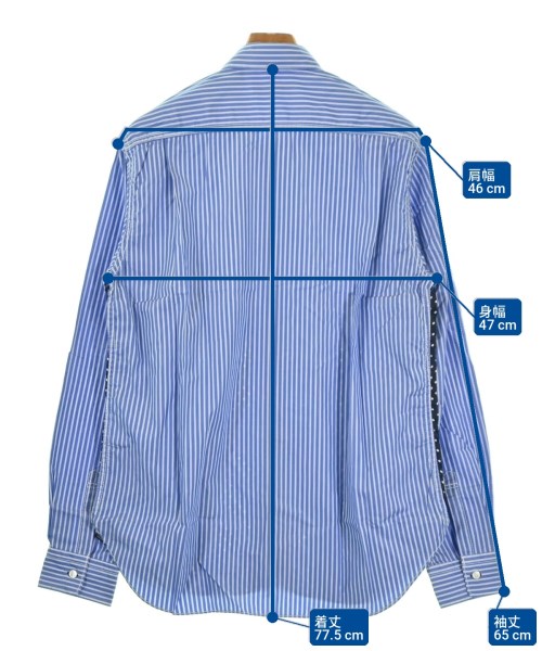 COMME des GARCONS HOMME（コムデギャルソンオム）カジュアルシャツ 紺 サイズ:M メンズ/2200702447570