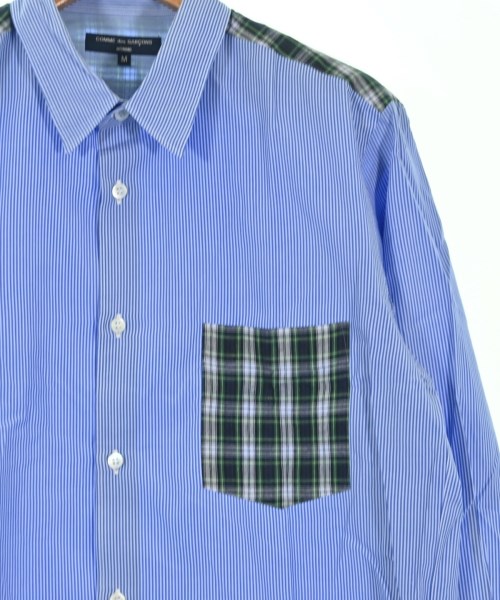 COMME des GARCONS HOMME（コムデギャルソンオム）カジュアルシャツ 青 サイズ:M メンズ/2200702447587