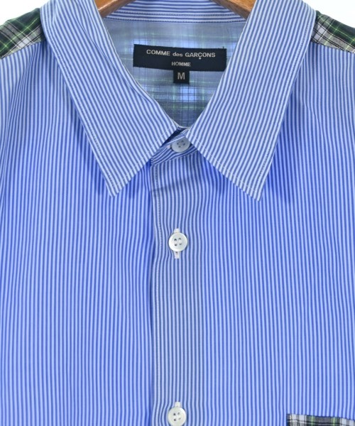 COMME des GARCONS HOMME（コムデギャルソンオム）カジュアルシャツ 青 サイズ:M メンズ/2200702447587