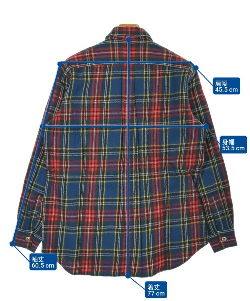 COMME des GARCONS HOMME（コムデギャルソンオム）カジュアルシャツ 赤 サイズ:-(L位) メンズ/2200702572173