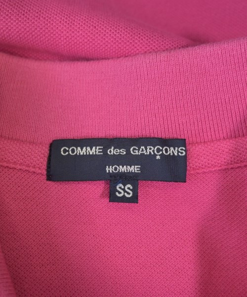 COMME des GARCONS HOMME（コムデギャルソンオム）ポロシャツ ピンク サイズ:SS(XS位) メンズ/2200703482068