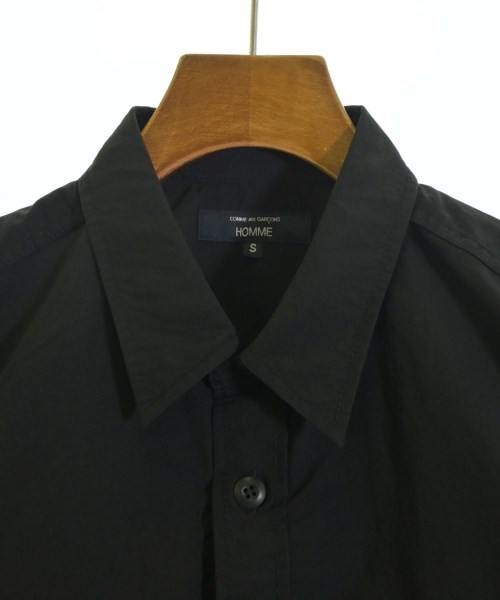 COMME des GARCONS HOMME（コムデギャルソンオム）カジュアルシャツ 黒 サイズ:S メンズ/2200702258046