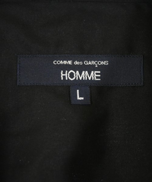 COMME des GARCONS HOMME（コムデギャルソンオム）カジュアルシャツ 黒 サイズ:L メンズ/2200704765016