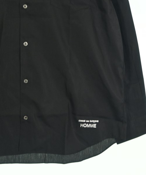 COMME des GARCONS HOMME（コムデギャルソンオム）カジュアルシャツ 黒 サイズ:L メンズ/2200704765016