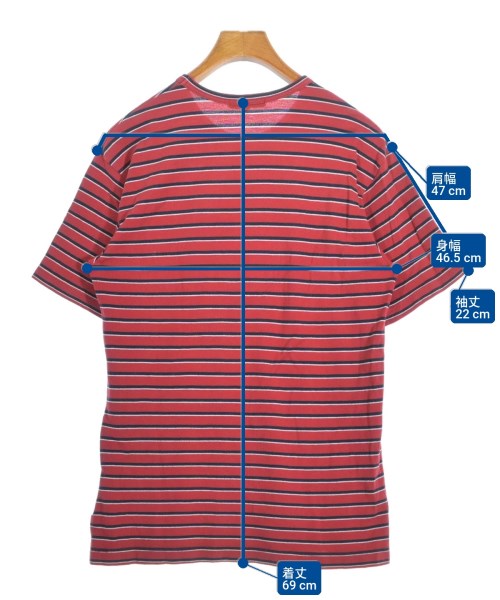 COMME des GARCONS HOMME（コムデギャルソンオム）Tシャツ・カットソー 赤 サイズ:S メンズ/2200704766020