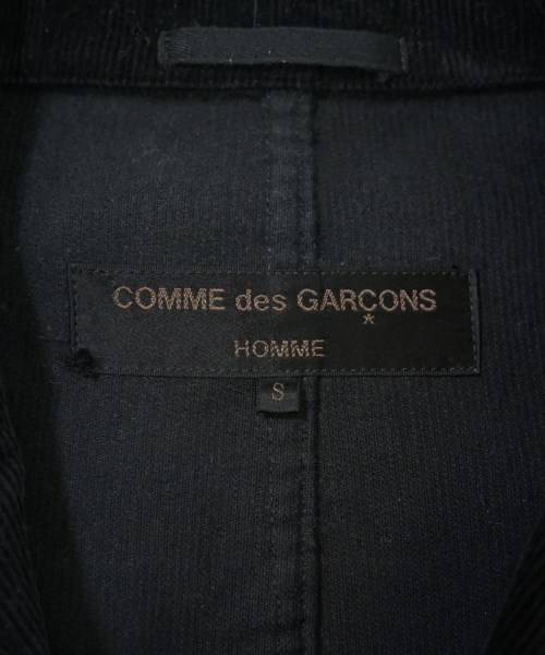 COMME des GARCONS HOMME（コムデギャルソンオム）カジュアルジャケット 黒 サイズ:S メンズ/2200701400019
