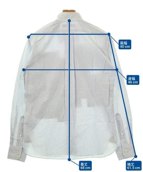 COMME des GARCONS HOMME（コムデギャルソンオム）カジュアルシャツ 白 サイズ:XS メンズ/2200699906050
