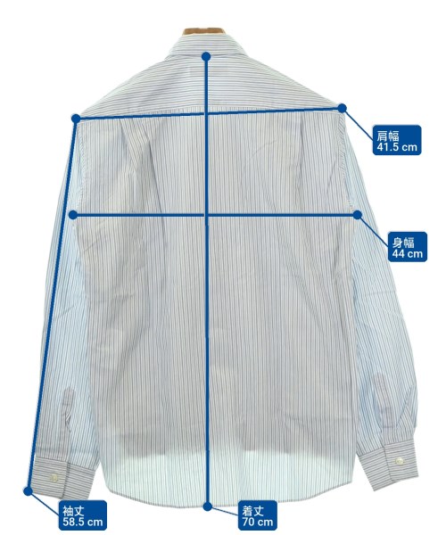 COMME des GARCONS HOMME（コムデギャルソンオム）カジュアルシャツ 白 サイズ:S メンズ/2200699906067