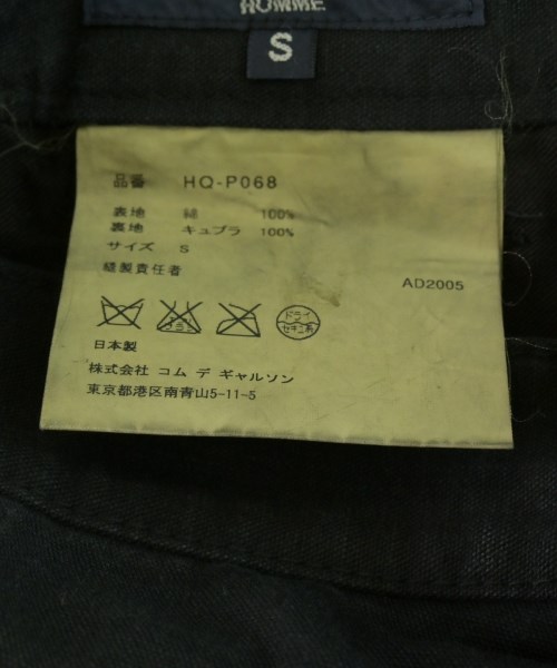 COMME des GARCONS HOMME（コムデギャルソンオム）その他 黒 サイズ:S メンズ/2200699906180