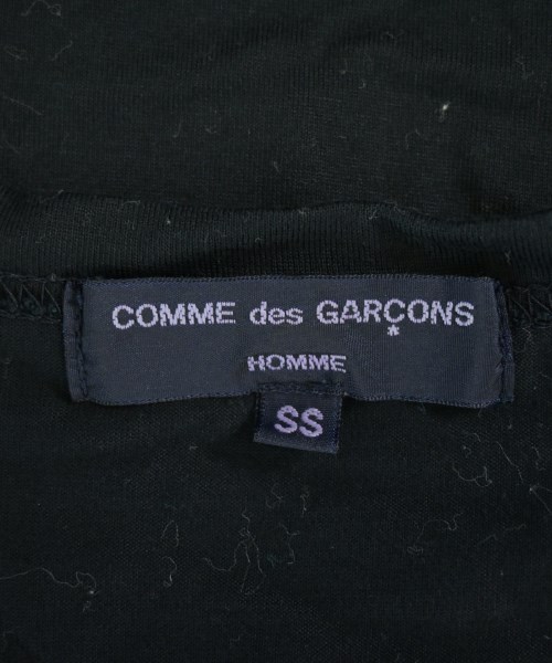 COMME des GARCONS HOMME（コムデギャルソンオム）Tシャツ・カットソー 黒 サイズ:SS(XS位) メンズ/2200699906265
