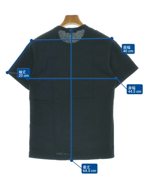 COMME des GARCONS HOMME（コムデギャルソンオム）Tシャツ・カットソー 黒 サイズ:SS(XS位) メンズ/2200699906265
