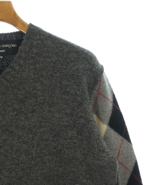 COMME des GARCONS HOMME（コムデギャルソンオム）ニット・セーター グレー サイズ:M メンズ/2200702839047