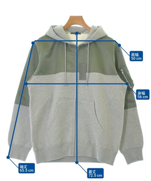 COMME des GARCONS HOMME（コムデギャルソンオム）パーカー グレー サイズ:L メンズ/2200705586061