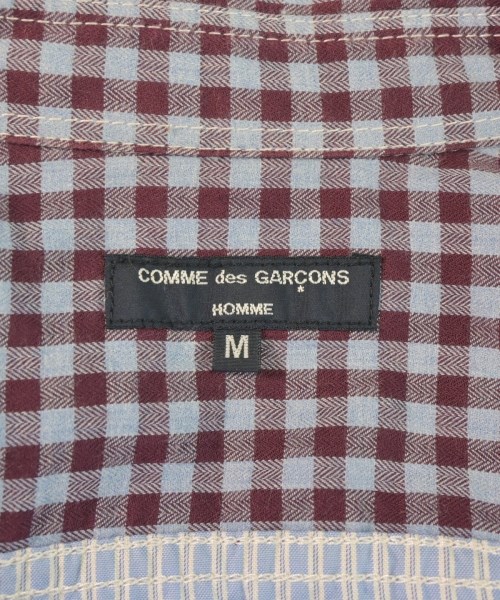 COMME des GARCONS HOMME（コムデギャルソンオム）カジュアルシャツ 青 サイズ:M メンズ/2200701906047