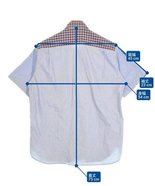COMME des GARCONS HOMME（コムデギャルソンオム）カジュアルシャツ 青 サイズ:M メンズ/2200701906047