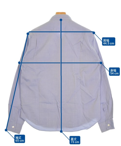 COMME des GARCONS HOMME（コムデギャルソンオム）カジュアルシャツ 青 サイズ:M メンズ/2200701906061