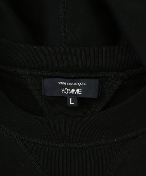 COMME des GARCONS HOMME（コムデギャルソンオム）パーカー 黒 サイズ:L メンズ/2200705826044