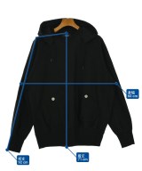 COMME des GARCONS HOMME（コムデギャルソンオム）パーカー 黒 サイズ:L メンズ/2200705826044