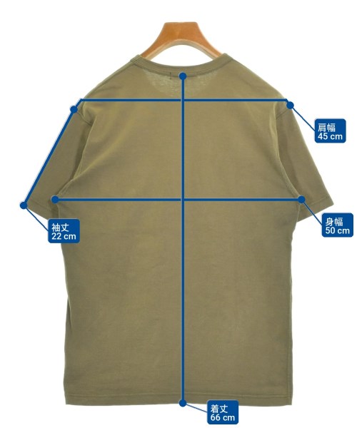 COMME des GARCONS HOMME（コムデギャルソンオム）Tシャツ・カットソー カーキ サイズ:S メンズ/2200704482036