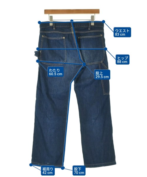 COMME des GARCONS HOMME（コムデギャルソンオム）デニムパンツ 青 サイズ:XS メンズ/2200704482050