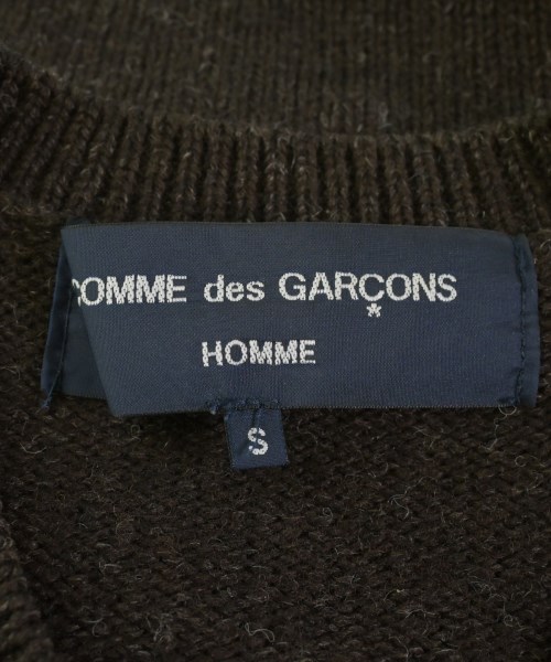 COMME des GARCONS HOMME（コムデギャルソンオム）ニット・セーター 茶 サイズ:S メンズ/2200703149015