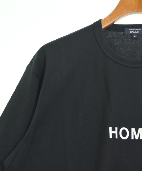 COMME des GARCONS HOMME（コムデギャルソンオム）Tシャツ・カットソー 黒 サイズ:L メンズ/2200706609028