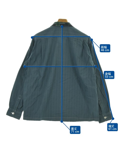 COMME des GARCONS HOMME（コムデギャルソンオム）カジュアルシャツ 青 サイズ:-(M位) メンズ/2200707240022