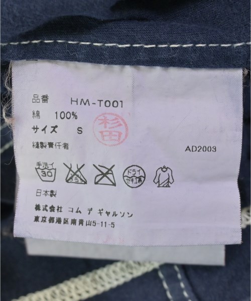 COMME des GARCONS HOMME（コムデギャルソンオム）Tシャツ・カットソー 紺 サイズ:S メンズ/2200705407090