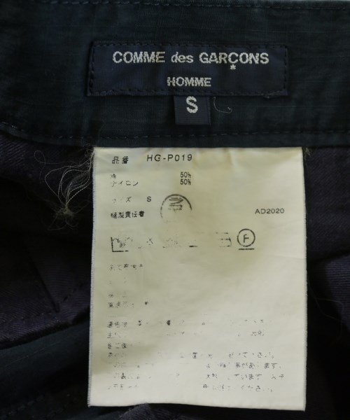 COMME des GARCONS HOMME（コムデギャルソンオム）カーゴパンツ 紺 サイズ:S メンズ/2200707456010