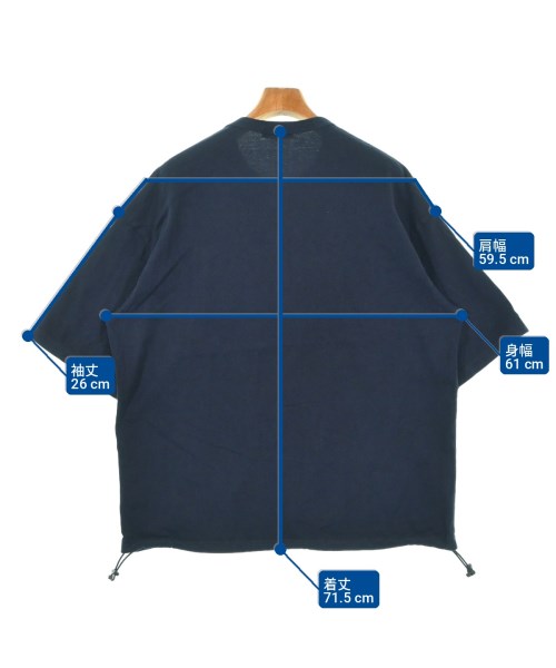 COMME des GARCONS HOMME（コムデギャルソンオム）Tシャツ・カットソー 紺 サイズ:M メンズ/2200707386171