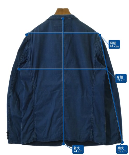 COMME des GARCONS HOMME（コムデギャルソンオム）カジュアルジャケット 紺 サイズ:M メンズ/2200707732039