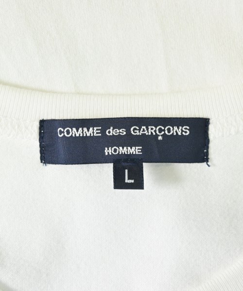 COMME des GARCONS HOMME（コムデギャルソンオム）Tシャツ・カットソー 白 サイズ:L メンズ/2200707732091