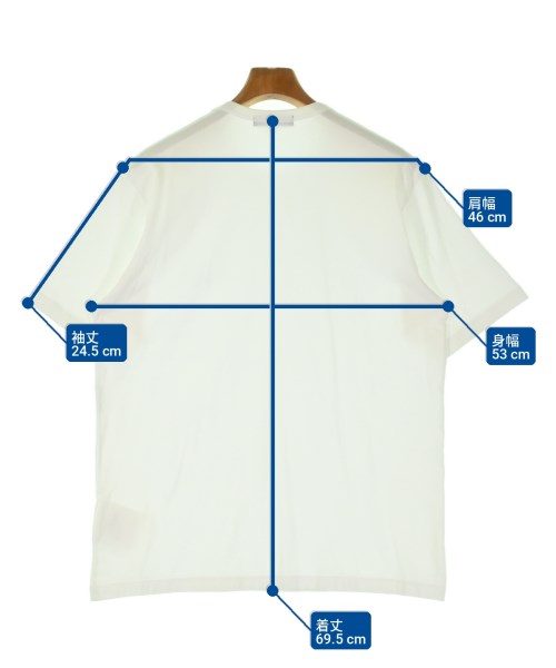 COMME des GARCONS HOMME（コムデギャルソンオム）Tシャツ・カットソー 白 サイズ:L メンズ/2200707732091
