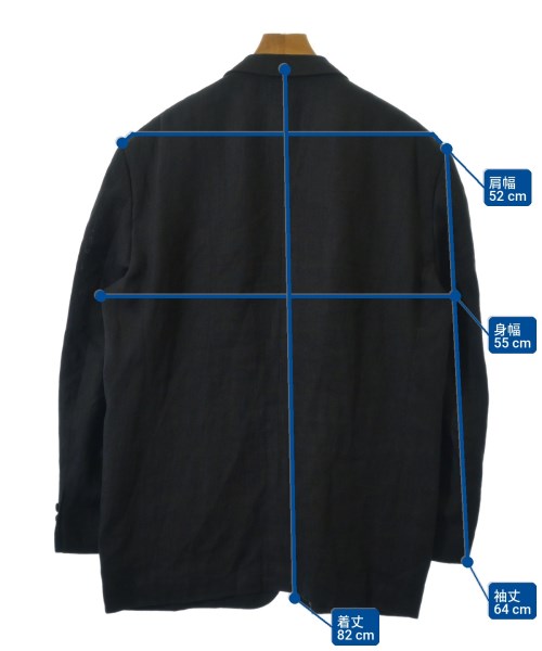 COMME des GARCONS HOMME（コムデギャルソンオム）テーラードジャケット 黒 サイズ:L メンズ/2200707736112