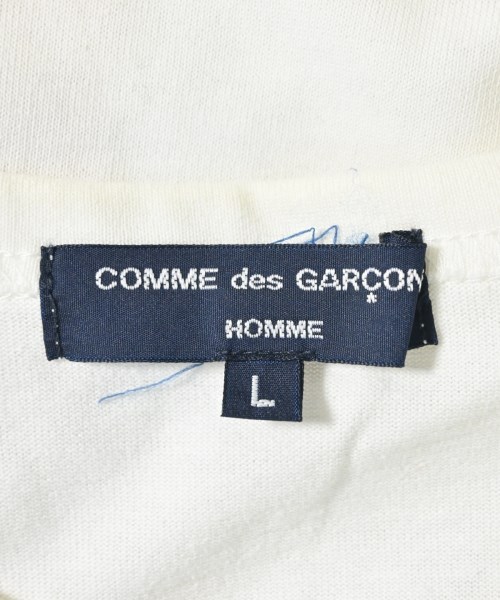 COMME des GARCONS HOMME（コムデギャルソンオム）Tシャツ・カットソー 白 サイズ:L メンズ/2200707826028