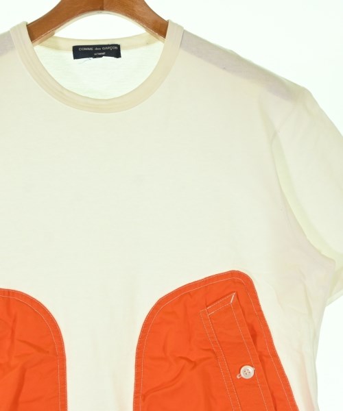 COMME des GARCONS HOMME（コムデギャルソンオム）Tシャツ・カットソー 白 サイズ:L メンズ/2200707826028