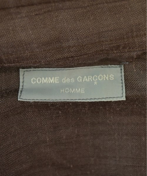 COMME des GARCONS HOMME（コムデギャルソンオム）カジュアルシャツ 茶 サイズ:-(XXL位) メンズ/2200704315068