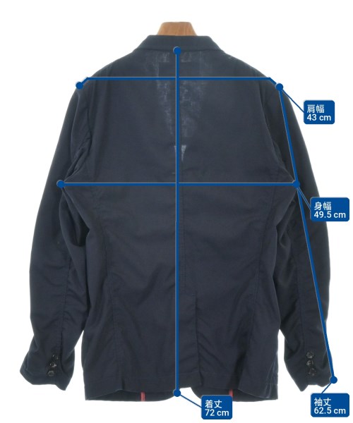 COMME des GARCONS HOMME（コムデギャルソンオム）ジャケット 紺 サイズ:M メンズ/2200708285039