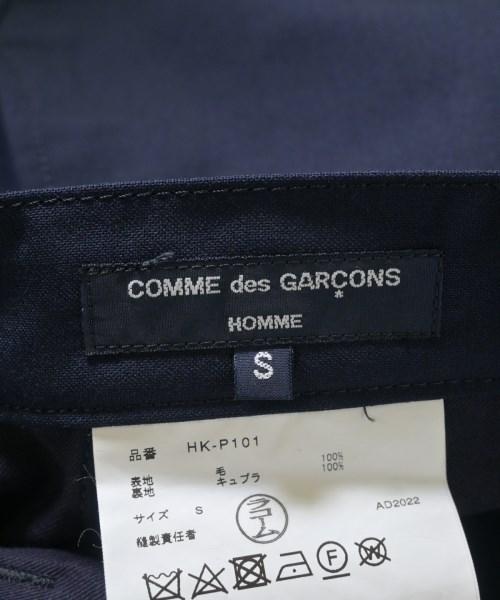 COMME des GARCONS HOMME（コムデギャルソンオム）スラックス 紺 サイズ:S メンズ/2200708285046