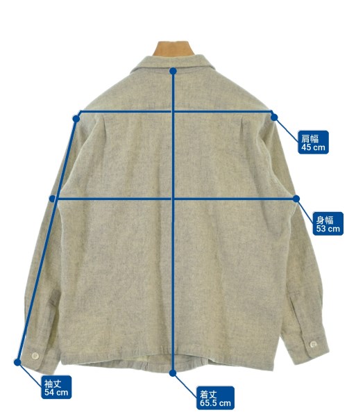 COMME des GARCONS HOMME（コムデギャルソンオム）カジュアルシャツ グレー サイズ:-(L位) メンズ/2200705296021