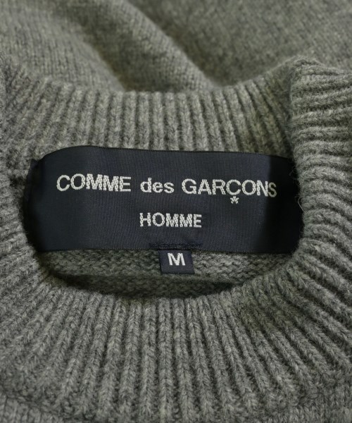 COMME des GARCONS HOMME（コムデギャルソンオム）ニット・セーター グレー サイズ:M メンズ/2200708656068