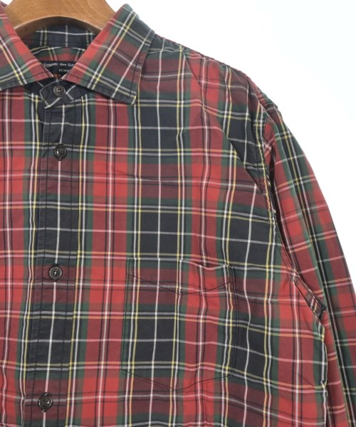 COMME des GARCONS HOMME（コムデギャルソンオム）カジュアルシャツ 赤 サイズ:L メンズ/2200708788042