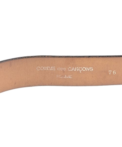 COMME des GARCONS HOMME（コムデギャルソンオム）ベルト 黒 サイズ:- メンズ/2200709047124