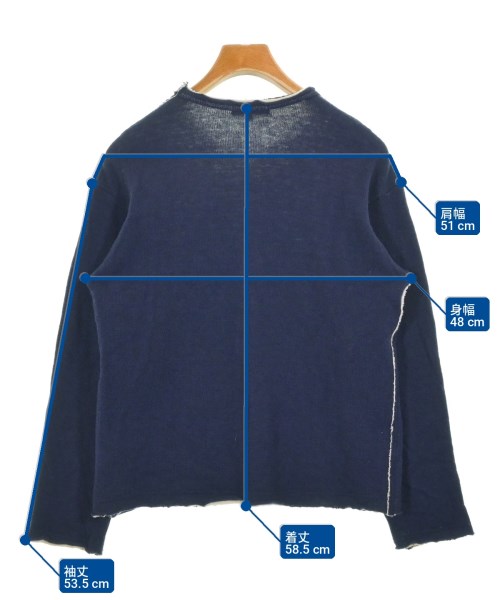 COMME des GARCONS HOMME（コムデギャルソンオム）ニット・セーター 紺 サイズ:M メンズ/2200708449059