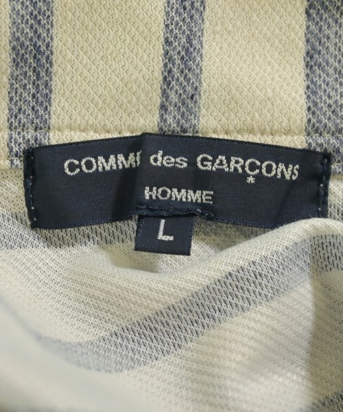 COMME des GARCONS HOMME（コムデギャルソンオム）ポロシャツ 白 サイズ:L メンズ/2200706855470