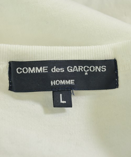COMME des GARCONS HOMME（コムデギャルソンオム）Tシャツ・カットソー 白 サイズ:L メンズ/2200709879060