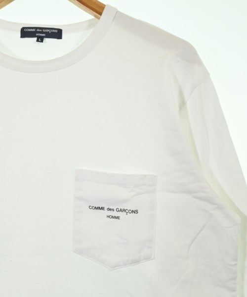 COMME des GARCONS HOMME（コムデギャルソンオム）Tシャツ・カットソー 白 サイズ:L メンズ/2200709879060