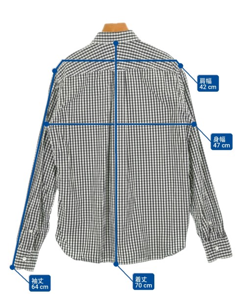 COMME des GARCONS HOMME（コムデギャルソンオム）カジュアルシャツ 黒 サイズ:M メンズ/2200706353068
